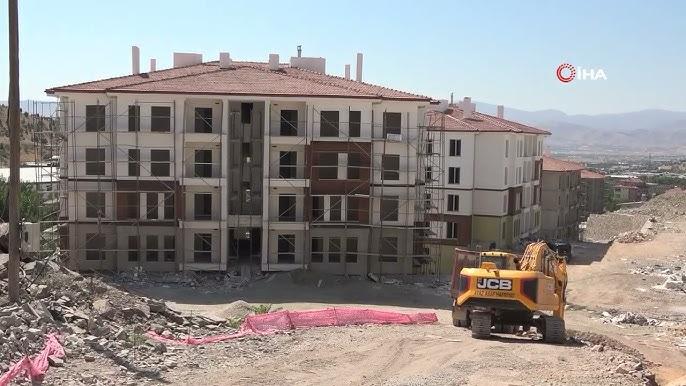 Elazığ Sarıçubuk konut inşaatı – VOG Yapı radye kalıp ve tünel kalıp