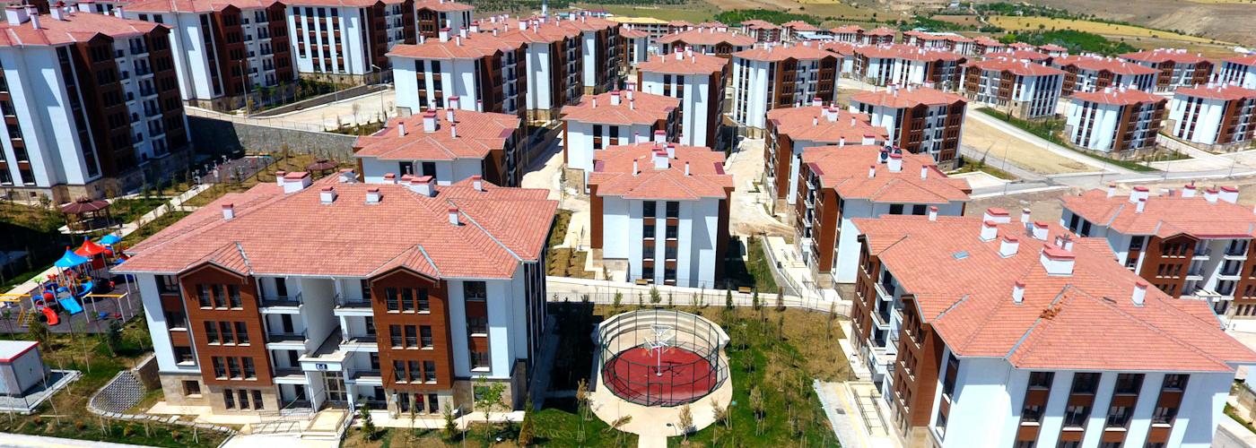 VOG Yapı İnşaat tarafından tamamlanan Malatya Akçadağ toplu konut projesi